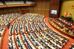 Quốc hội sẽ làm việc về 9 dự thảo luật trong buổi sáng 4/11. (Ảnh: TTXVN)