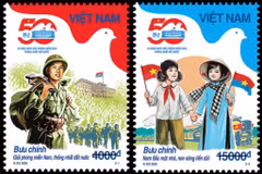 Phát hành bộ tem Kỷ niệm 50 năm Ngày Giải phóng miền Nam, thống nhất đất nước