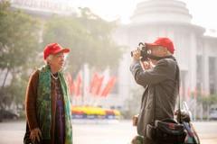 Vẻ đẹp yên bình trong ngày đầu năm mới của Thủ đô Hà Nội