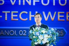 Thứ trưởng Bộ Khoa học và Công nghệ Bùi Thế Duy đã khẳng định AI là cơ hội lịch sử để Việt Nam bứt phá. (Ảnh: Minh Sơn/Vietnam+)