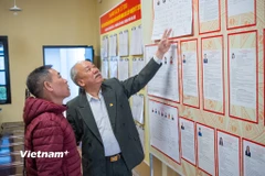 Việc đặt địa điểm bầu cử tại các di tích lịch sử, văn hóa mang ý nghĩa biểu tượng sâu sắc. (Ảnh: Minh Sơn/Vietnam+)