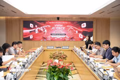 Viettel chính thức phát động cuộc thi Viettel AI Race 2026. (Ảnh: Minh Sơn/Vietnam+)