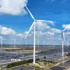 Nhà máy Điện gió Hoà Bình 5, tỉnh Cà Mau. (Ảnh minh họa: Vũ Sinh/TTXVN)
