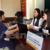 Tổ chức chi trả lương hưu. (Ảnh: PV/Vietnam+)