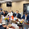 Thứ trưởng Nguyễn Hoàng Long khẳng định Việt Nam luôn coi trọng và ưu tiên hợp tác nhập khẩu điện từ Lào. (Ảnh: BCT/Vietnam+)