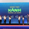 Lễ phát động hưởng ứng chiến dịch Giờ Trái đất, cao điểm hè về sử dụng năng lượng tiết kiệm và hiệu quả năm 2026. (Ảnh: Vietnam+)