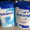 Sữa công thức dành cho trẻ sơ sinh và trẻ nhỏ của thương hiệu Aptamil. (Ảnh: PV/Vietnam+)