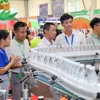 Vietfood & Beverage-Propack Hanoi 2025 không chỉ giới thiệu sản phẩm và công nghệ hiện đại, mà còn tạo cầu nối thương mại giữa nhà sản xuất-phân phối-bán lẻ. (Ảnh: CTV/Vietnam+)