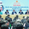 Thủ tướng Phạm Minh Chính dự Hội nghị tổng kết công tác ngành Công Thương năm 2025 và triển khai nhiệm vụ trọng tâm năm 2026. (Ảnh: Dương Giang/TTXVN)