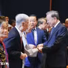 Tổng Bí thư Tô Lâm dự Hội nghị gặp mặt người có công, nhân chứng lịch sử tiêu biểu, ngày 24/7/2025 tại Hà Nội. (Ảnh: Thống Nhất/TTXVN)