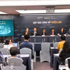 Họp báo công bố thông tin về Triển lãm Quốc tế về Công nghệ xử lý, chế biến và đóng gói (ProPak Hanoi 2026). (Ảnh: CTV/Vietnam+)