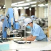Các doanh nghiệp dệt may tối ưu hóa sản xuất và công tác quản trị để nâng sức cạnh tranh cho sản phẩm. (Ảnh: Đức Duy/Viethnam+)