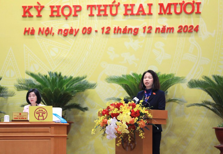 Kỳ họp thứ Hai Mươi, Hội đồng Nhân dân thành phố Hà Nội. (Ảnh: hanoi)