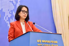Người Phát ngôn Bộ Ngoại giao Việt Nam Phạm Thu Hằng. (Ảnh: BNG)