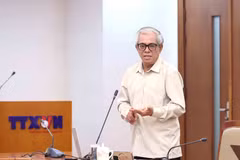 Đại sứ Phạm Quang Vinh, nguyên Thứ truởng Bộ Ngoại giao. (Ảnh: An Đăng/TTXVN)