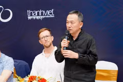 Nhạc sỹ Quốc Trung là Giám đốc sản xuất của chuỗi hòa nhạc cổ điển Vietnam Airlines Classic - Hanoi Concert. (Ảnh: CTV/Vietnam+)