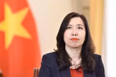 Thứ trưởng Bộ Ngoại giao Lê Thị Thu Hằng. (Ảnh: PV/Vietnam+)