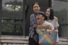 Minh Huyền sẽ vào vai người phụ nữ bán rau ngoài chợ, tảo tần nuôi hai con trong một gia đình luôn chất chứa những bất an. (Ảnh: VTV)
