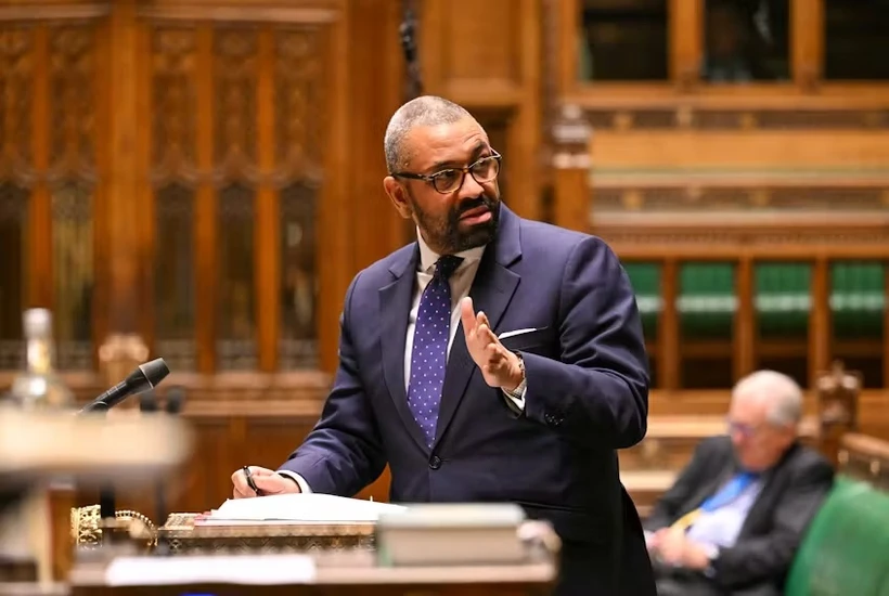 Bộ trưởng Nội vụ Anh James Cleverly. (Nguồn: Quốc hội Anh)