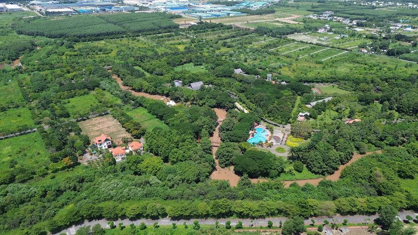 Dự án Khu dân cư mật độ thấp và du lịch sinh thái thác Giang Điền. (Nguồn: Thanh niên)