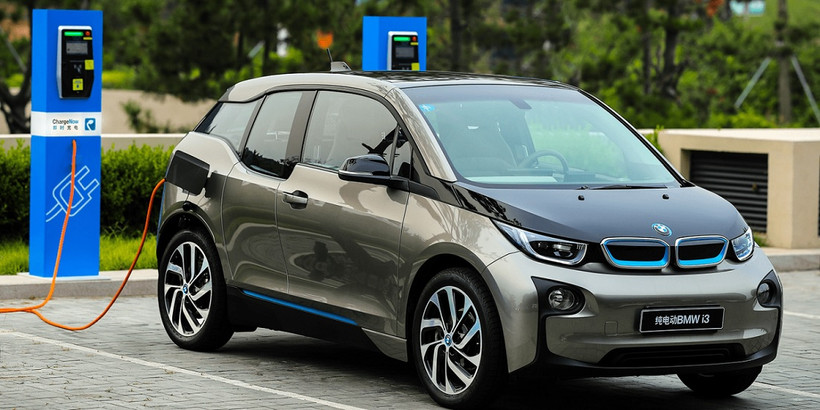 Một trạm sạc xe điện của BMW tại Trung Quốc. (Nguồn: Electrive)