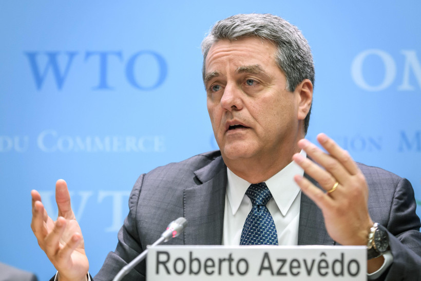 WTO đang lựa chọn ứng cử viên thay thế cựu Tổng giám đốc Roberto Azevedo sau khi ông này từ chức. (Ảnh: AFP/TTXVN)