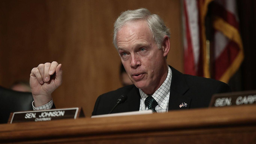 Thượng nghị sỹ đảng Cộng hòa Ron Johnson. (Nguồn: Getty Images)