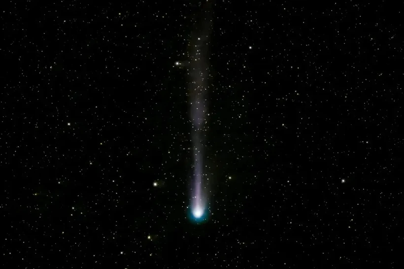Hình ảnh Sao chổi Quỷ quan sát qua kính thiên văn ngày 5/3/2024. (Nguồn: New Scientist)