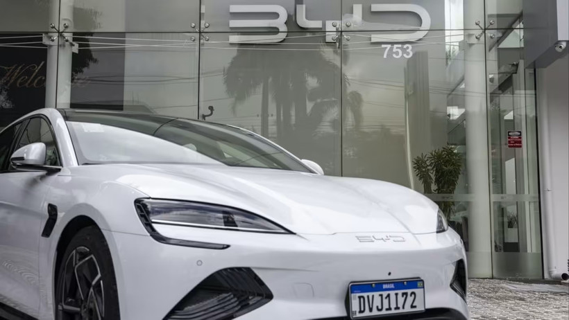 Hãng xe điện BYD của Trung Quốc có kế hoạch xây dựng một nhà máy tại Mexico. (Ảnh: Bloomberg)