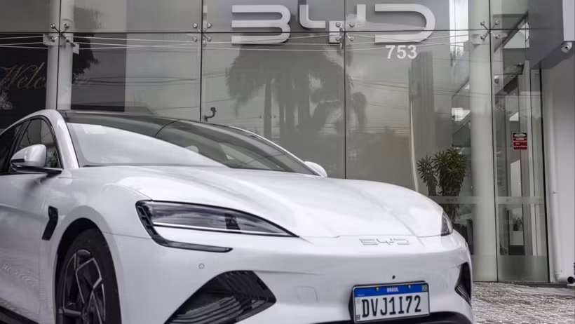 Hãng xe điện BYD của Trung Quốc có kế hoạch xây dựng một nhà máy tại Mexico. (Ảnh: Bloomberg)