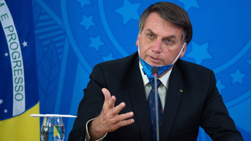 Tổng thống Brazil Jair Bolsonaro. (Nguồn: Getty Images)