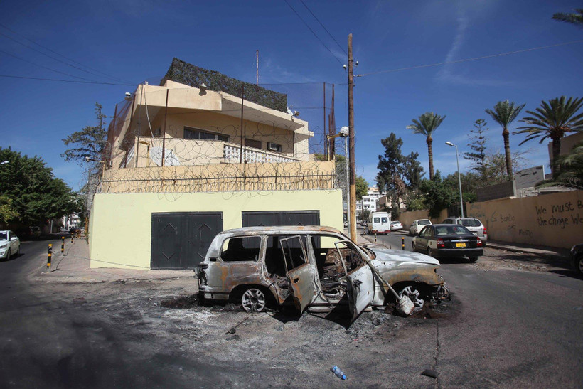 Đại sứ quán Nga tại Libya đã bị đóng cửa từ năm 2013. (Nguồn: EPA)