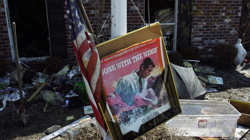 Một bức poster của bộ phim "Cuốn theo chiều gió". (Nguồn: Reuters)