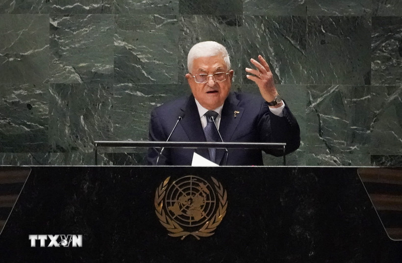 Tổng thống Palestine Mahmud Abbas. (Ảnh: THX/TTXVN)
