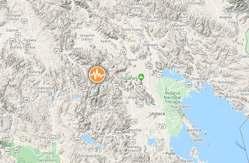 Peru: Động đất cường độ 6,1 độ làm rung chuyển toàn bộ tỉnh Lampa