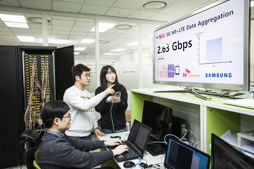 SK Telecom và Samsung hợp tác phát triển công nghệ 5G. (Nguồn: netmanias.com)