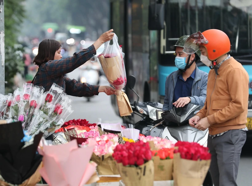 Thời tiết trong Ngày Quốc tế Phụ nữ 8/3 tại Bắc Bộ và Bắc Trung Bộ duy trì tình trạng rét. (Ảnh: Hoàng Hiếu/TTXVN)