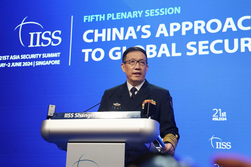 Bộ trưởng Quốc phòng Trung Quốc Đổng Quân khẳng định Trung Quốc sẽ tăng cường hợp tác với các nước ASEAN. (Ảnh: Lê Dương/TTXVN)