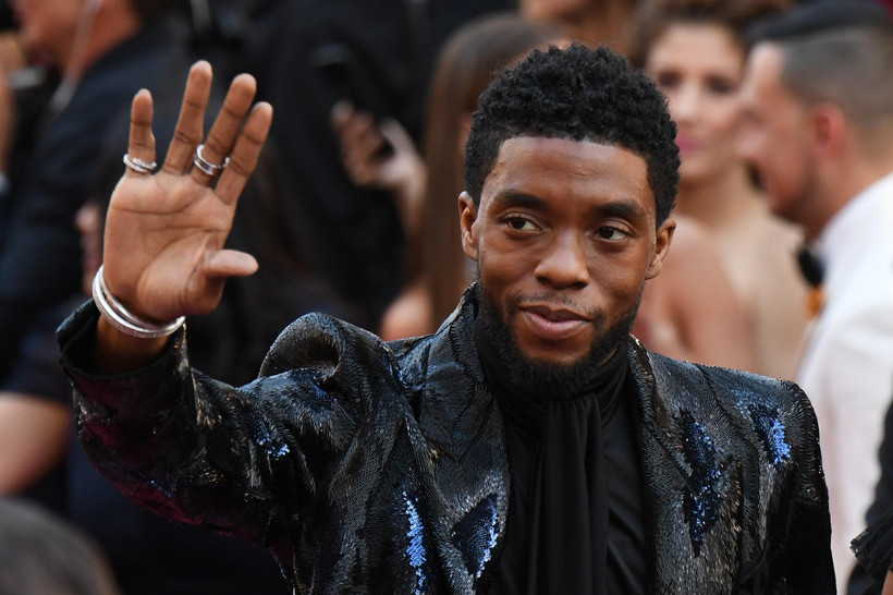 Nam diễn viên Chadwick Boseman tại lễ trao giải điện ảnh thường niên lần thứ 91 ở Hollywood, thành phố Los Angeles, Mỹ ngày 24/2/2019. (Ảnh: AFP/TTXVN)