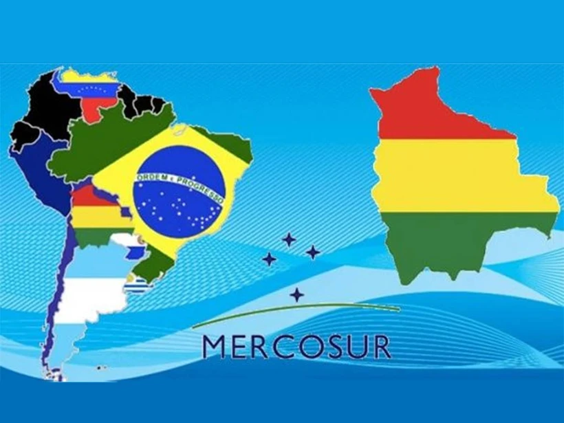 Bolivia trở thành thành viên chính thức thứ 5 của MERCOSUR. (Nguồn: Prensa-Latina)