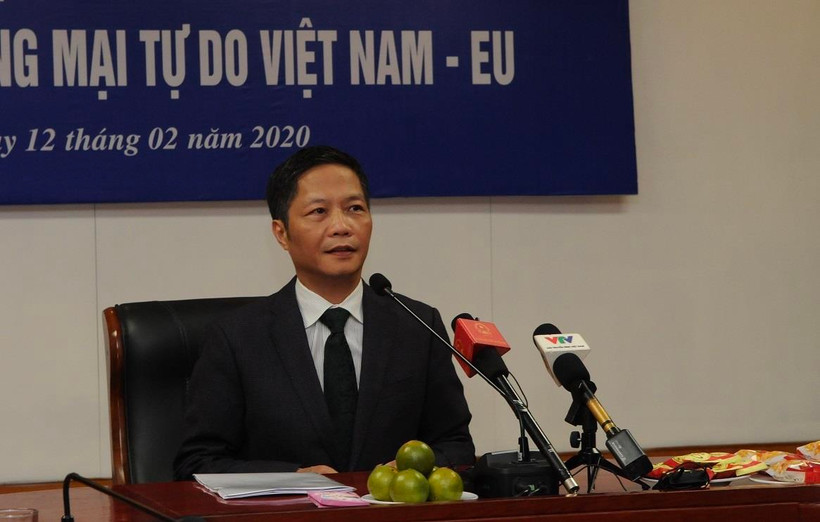 Bộ trưởng Bộ Công Thương Trần Tuấn Anh. (Ảnh: Trần Việt/TTXVN)