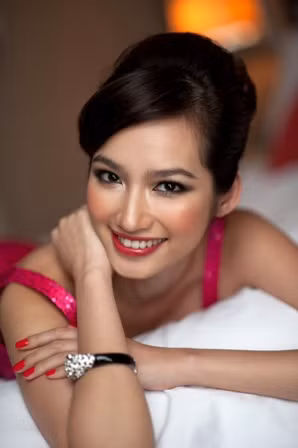 Trúc Diễm tham dự cuộc thi Hoa hậu Quốc tế 2011 ảnh 2