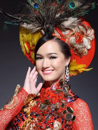Thúy Vy sẽ "hóa" chim công trong Miss World 2011 ảnh 3