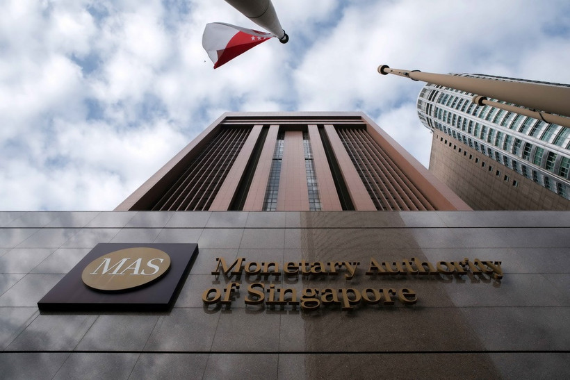 Ảnh minh họa. (Ảnh: Trụ sở Cơ quan quản lý tiền tệ Singapore. Nguồn: MAS)