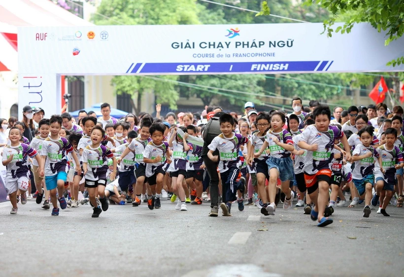 Thể thao quần chúng ngày càng phát triển mạnh mẽ, tạo động lực thúc đẩy thể thao Việt Nam vươn tầm quốc tế. (Ảnh: An Đăng/TTXVN)