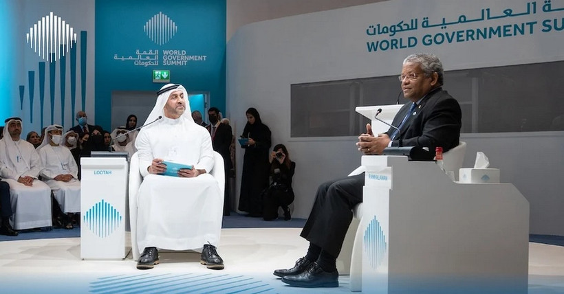 Hội nghị Thượng đỉnh Chính phủ Thế giới là sự kiện thường niên được UAE tổ chức từ năm 2013. (Nguồn: gulfbusiness)