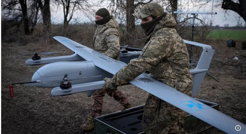 Một mẫu UAV của Ukraine. (Nguồn: euronews)