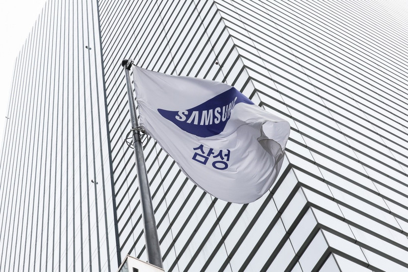 Trụ sở chính của Samsung Electronics ở Seoul, Hàn Quốc. (Nguồn: Yonhap/TTXVN)