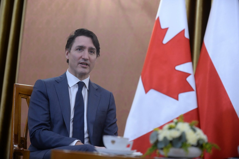 Thủ tướng Canada Justin Trudeau. (Nguồn: PAP/TTXVN