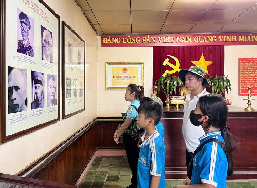 Nhà đày Buôn Ma Thuột trở thành địa chỉ đỏ giáo dục truyền thống cách mạng, truyền thống yêu nước. (Ảnh: Hoài Thu/TTXVN)